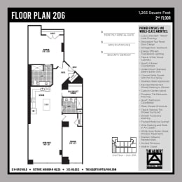 the floor plan of the beach house