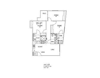 3 bed 2 bath A at The Fairfax Flats Apartments, Los Angeles, CA