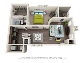 A5 Floor Plan at Echo at Lake Norman, Mooresville