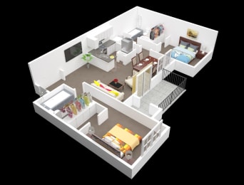 Brittany Floor Plan at The Estates at Brentwood, Tennessee