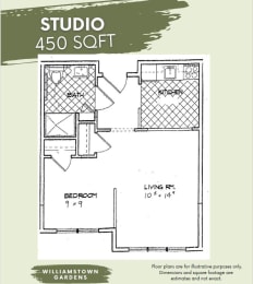 Floor Plan  floor plan of a home with bedrooms and a loft