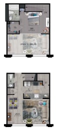 1 bed 1 bath C at Cherry Street Lofts,Bridgeport, CT