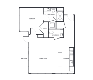 a floor plan of a house