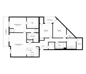  Floor Plan 3B-4