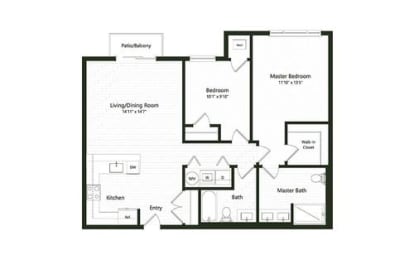  Floor Plan 2BC-2