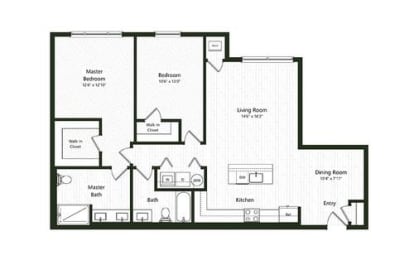  Floor Plan 2BC-3