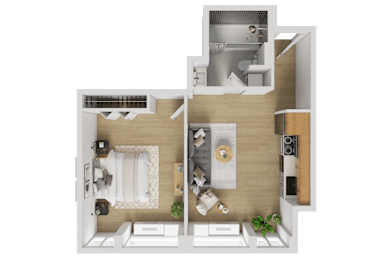 X15-S Floorplan at Reflections at the Wharf, Washington, 20024