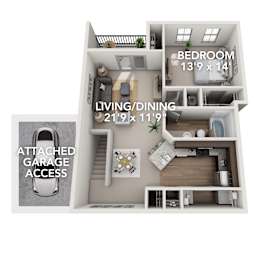 A4G - Attached Garage Included at Adara Overland Park, Overland Park, Kansas