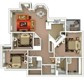 at Grand Villas Apartments, Katy, Texas
