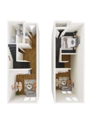 Loft C floor plan