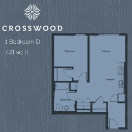 Crosswood | One Bedroom  D