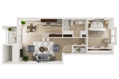 Haven Lake Oswego | One Bedroom