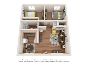 Station at Elm Cree | Two Bed