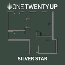 A floor plan of a building named Silver Star.