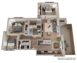  Floor Plan Willow