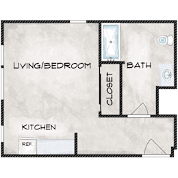 3Square D Floor Plan