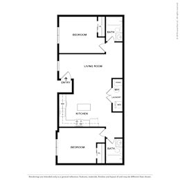 2x2 Floorplan
