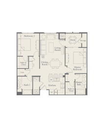 2 bed 2 bath at Circa 37 Apartments, San Diego