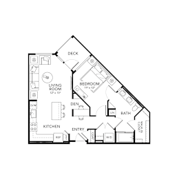 A4 Floor Plan at The Brynn, California