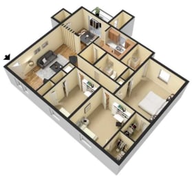 the escalante apartment homes apartments for rent in tucson az 85146 floor plan