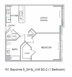 Floor Plan  luxury rental apartments at cityline bayonne in bayonne nj on avenue e