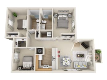 Belle Creek  3 BDRM 2 BATH at Belle Creek Apartments, Henderson