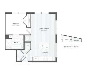 A black and white image of a floor plan for a house.