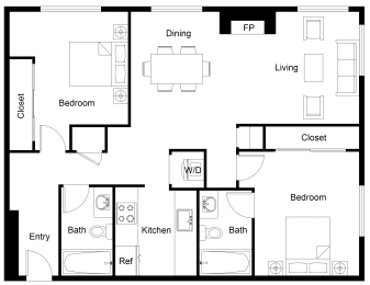 Two Bedroom Apartments in Seattle