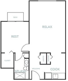A2-CL Floorplan