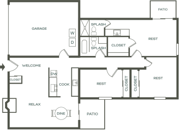 The Ash Floor Plan