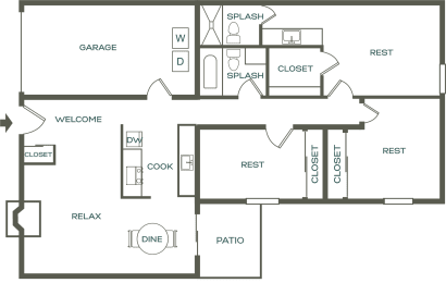 The Linden Floor Plan