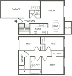 The Magnolia Floor Plan