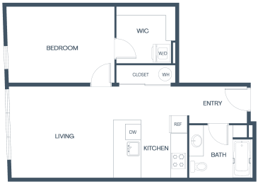 One Bedroom Apartments at Baldwyn, Seattle, WA