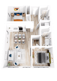  Floor Plan E1
