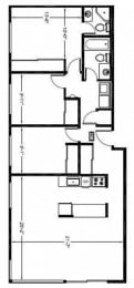  Floor Plan 3 x 2 Large