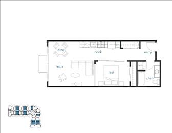 Rail Floor Plan at The Platform, Washington