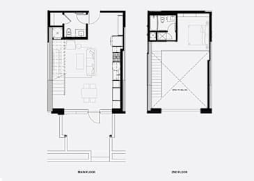  Floor Plan LC (One Bedroom)