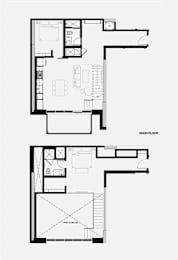  Floor Plan LL (Two Bedroom)
