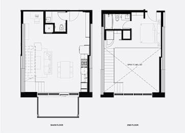  Floor Plan LM (One Bedroom)