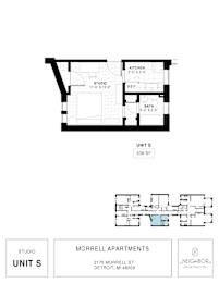 Renovated Studio Bedroom