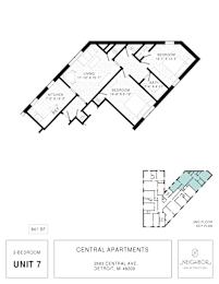  Floor Plan Two Bedroom (B3)