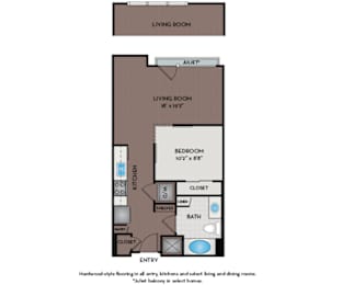 Mallory Square - Rockville, MD - 01S1C Floor Plan