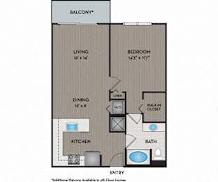 The District Boynton - Boynton Beach, FL - 11F1 Floor Plan