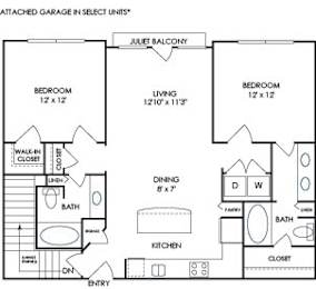 Dwell at McEwen - Franklin, TN - B4 Floor Plan