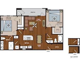 Avion on Legacy - Scottsdale, AZ - B1 Floor Plan