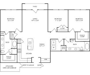 Dwell at McEwen - Franklin, TN - C3 Floor Plan