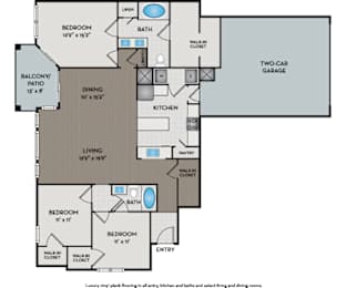 Glenhaven at Star Ranch - Hutto, TX - C1 Floor Plan