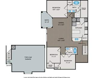 Glenhaven at Star Ranch - Hutto, TX - C2 Floor Plan