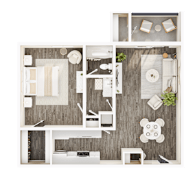 Avia McCormick Ranch - Avalon 3D Floor Plan
