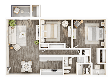 Lotus 3D Floor Plan